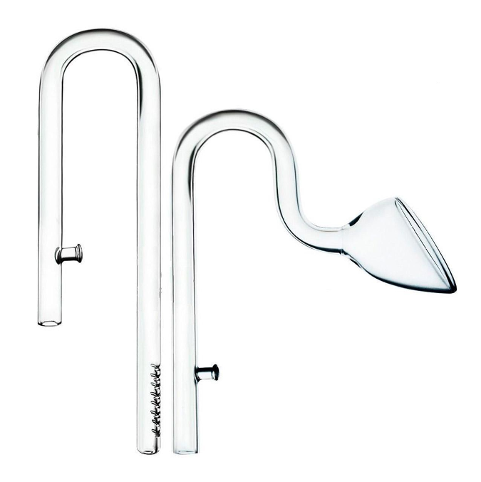 Lily Pipe de Cristal Curvado Dymax