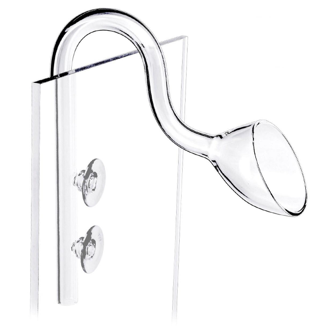 Lily Pipe de Cristal Curvado Dymax