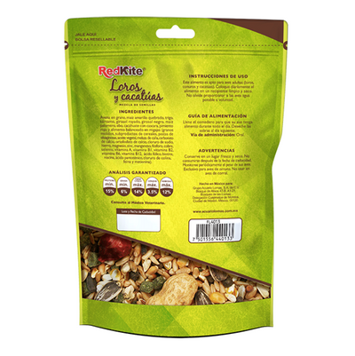 Mezcla De Semillas Para Loros y Cacatuas 500 gr