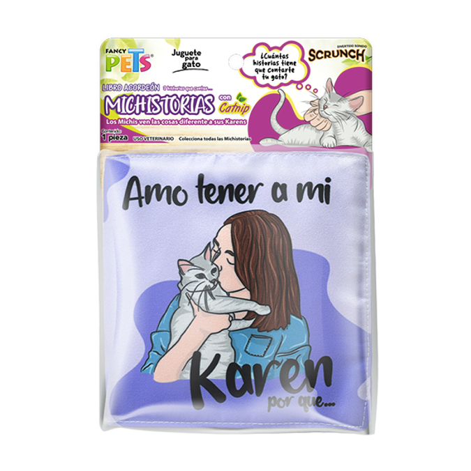 Libro Michistorias Capitulo I Con Catnip Y Scrunch