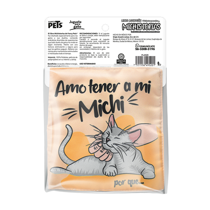 Libro Michistorias Capitulo I Con Catnip Y Scrunch