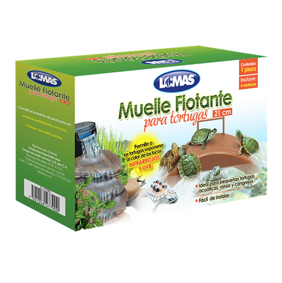 Muelle Flotante Para Tortugas Lomas