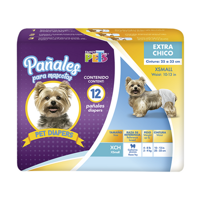 Pañales Para Perro 12 Piezas