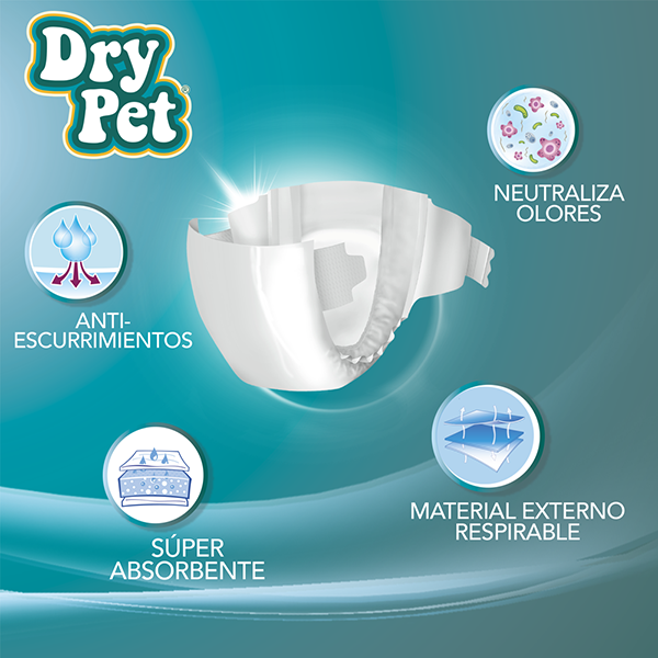 Pañales Para Perro 12 Piezas