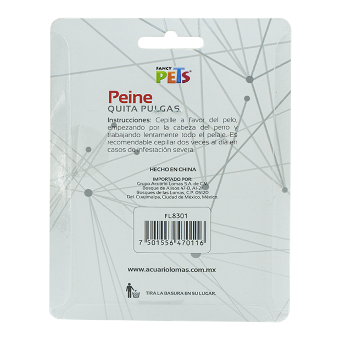 Peine Antipulgas