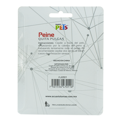Peine Antipulgas