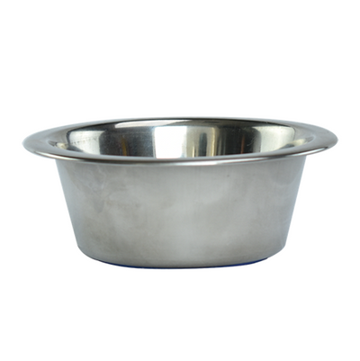 Plato De Acero Con Base Antiderrapante