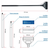 Rasqueta de Aluminio 2 en 1 ISTA
