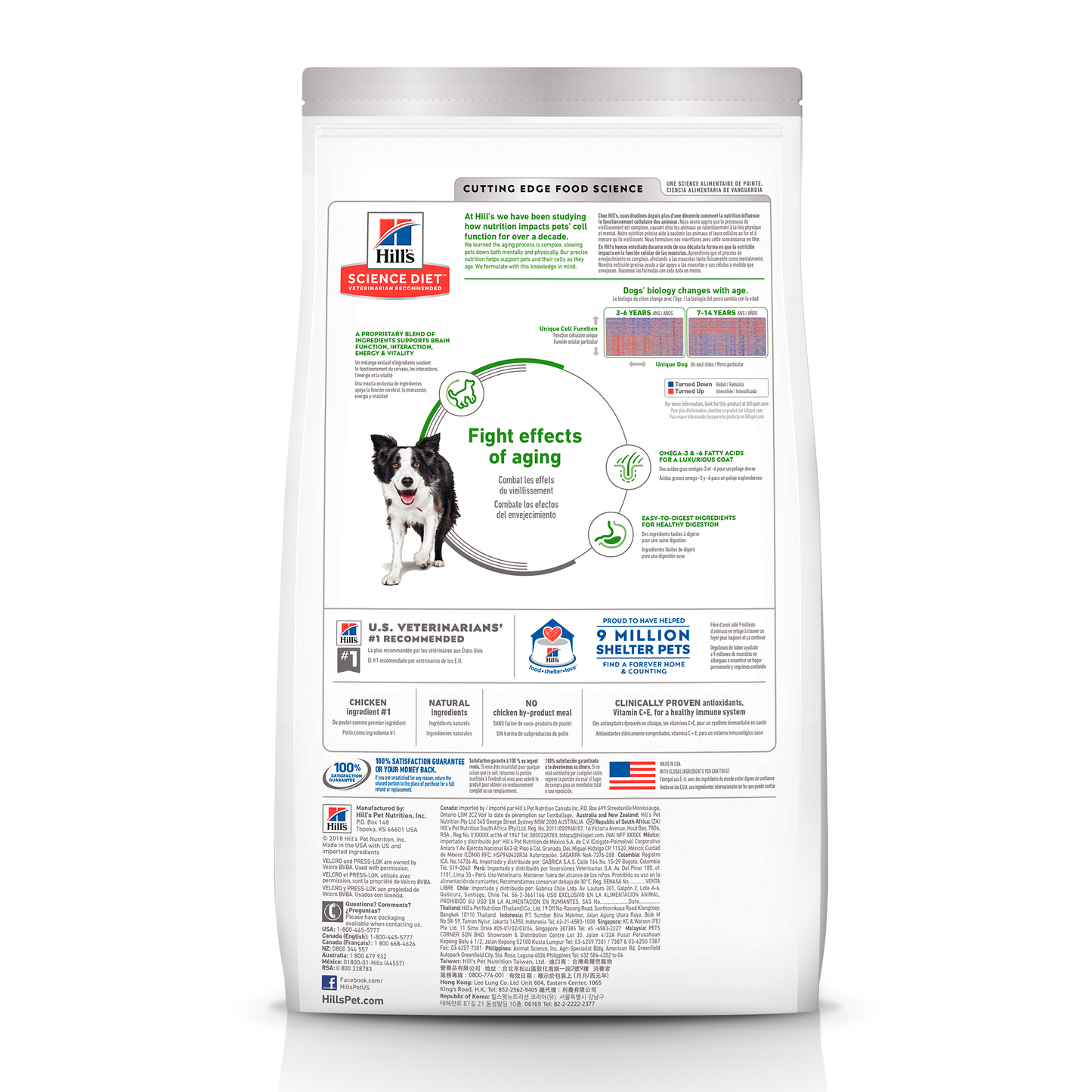 Hill's Science Diet Senior Vitality 7+ 5.7 kg