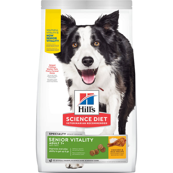 Hill's Science Diet Senior Vitality 7+ 5.7 kg