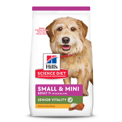 Hill's Science Diet Senior Vitality 7+ Small & Mini