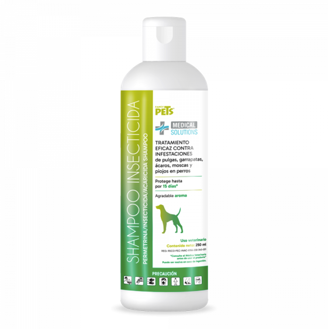 Shampoo Insecticida 250 ml