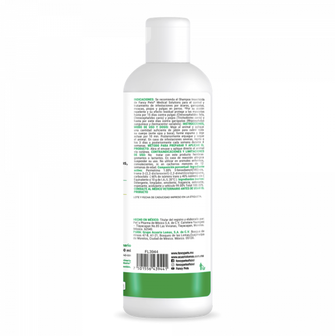 Shampoo Insecticida 250 ml