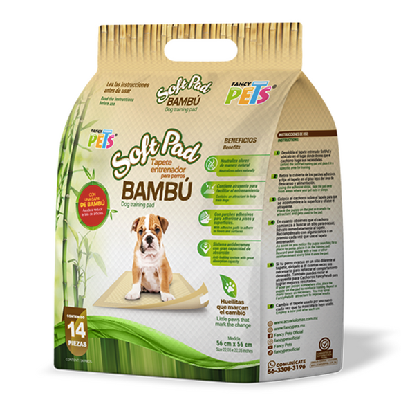 Tapete Entrenador Soft Pad Bambu 14 Pzas