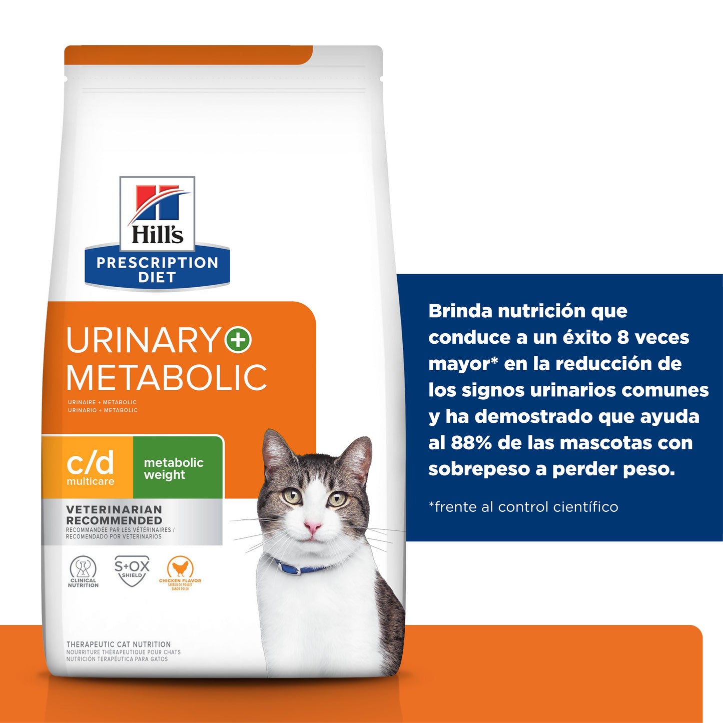 Hill's Prescription Diet Urinary + Metabolic 2.9 kg