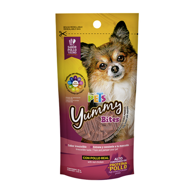 Yummy Bites Pollo y Tocino 80 gr