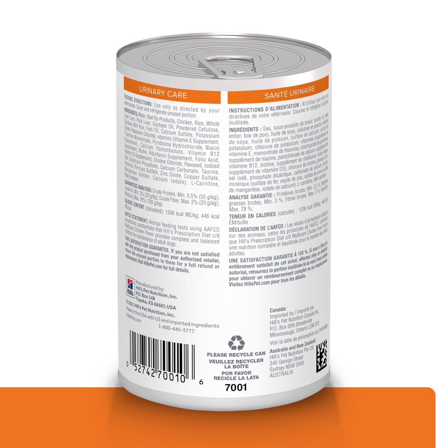 Hill's Prescription Diet c/d Lata 370 gr