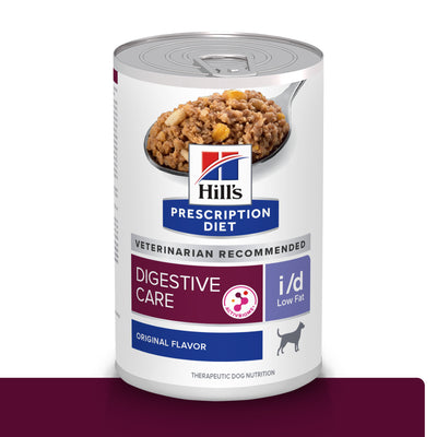 Hill's Prescription Diet i/d Low Fat Lata 370 gr