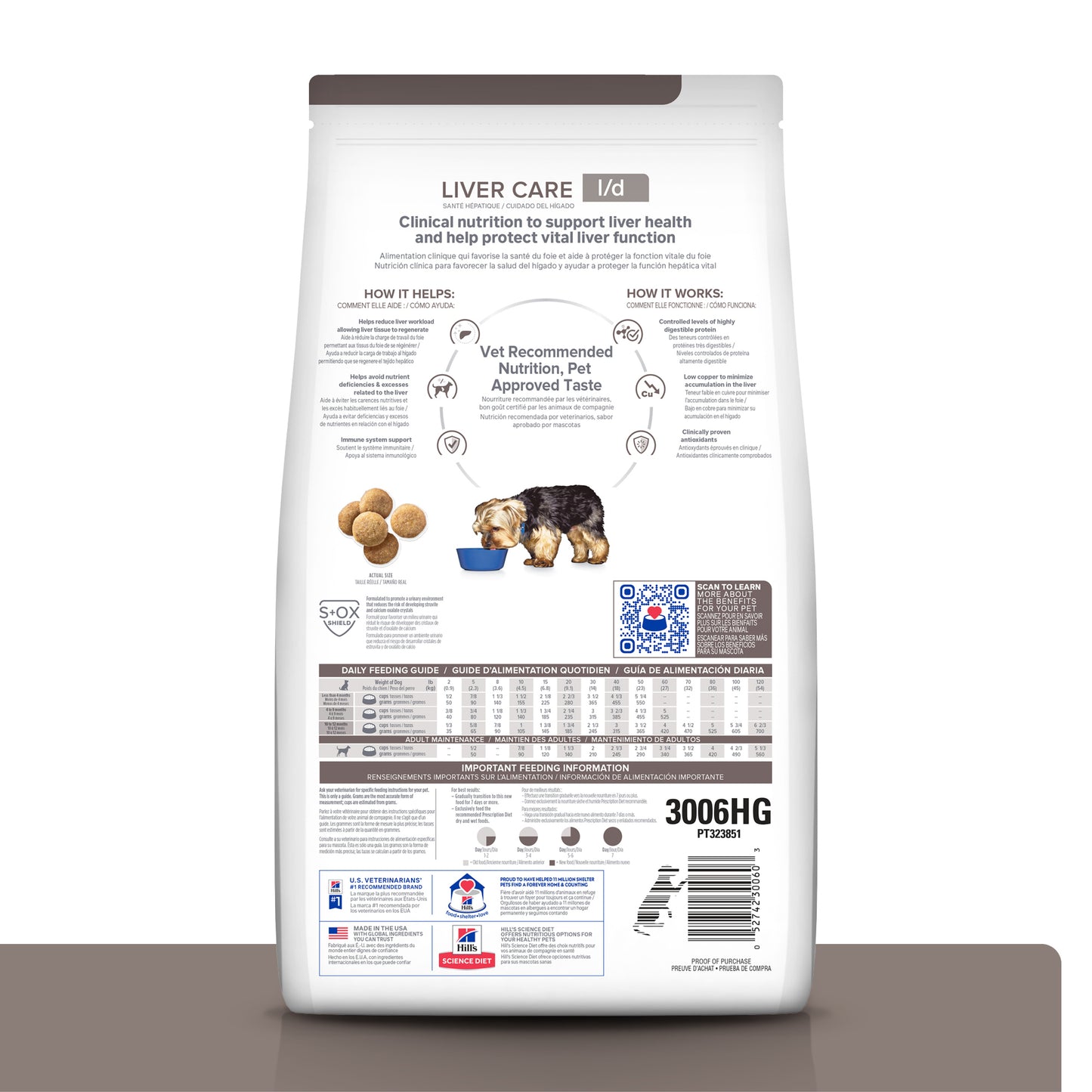 Hill's Prescription Diet l/d 8 kg