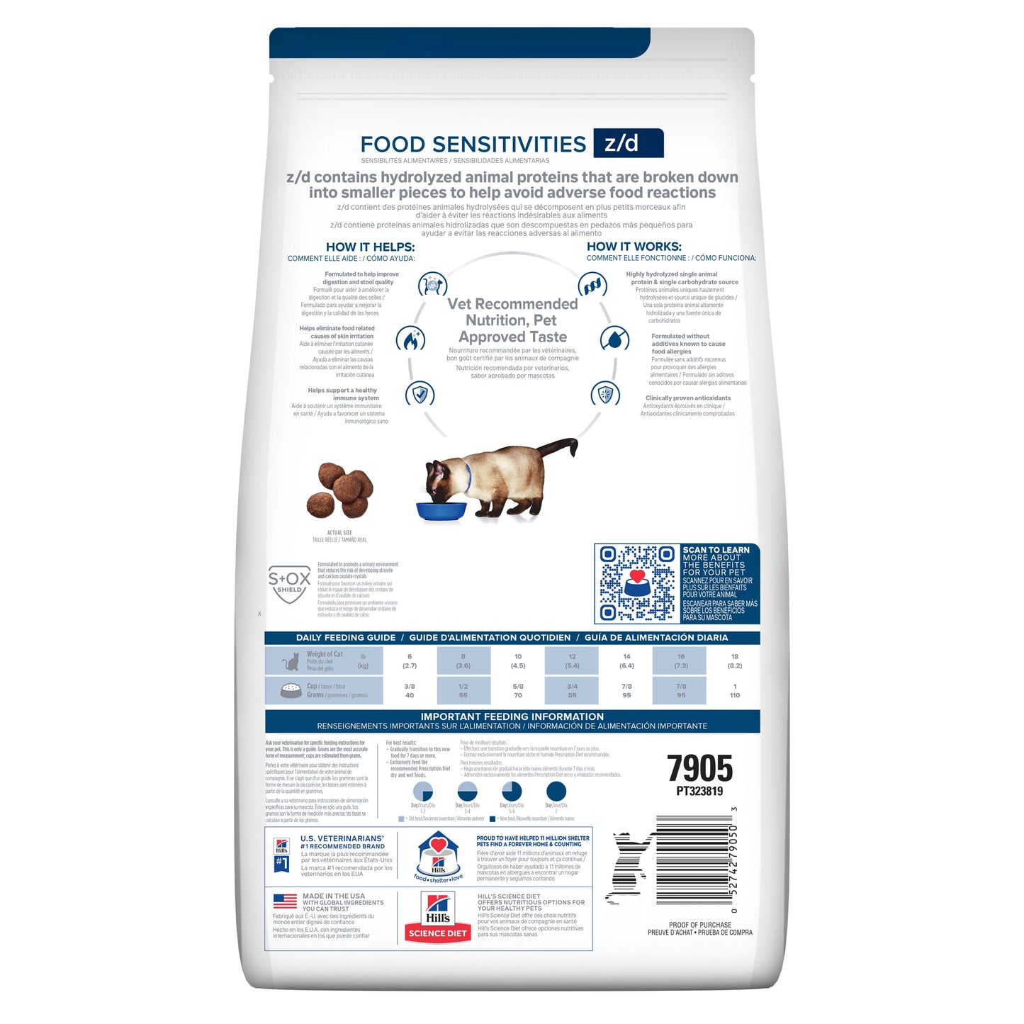 Hill's Prescription Diet z/d 1.8 kg