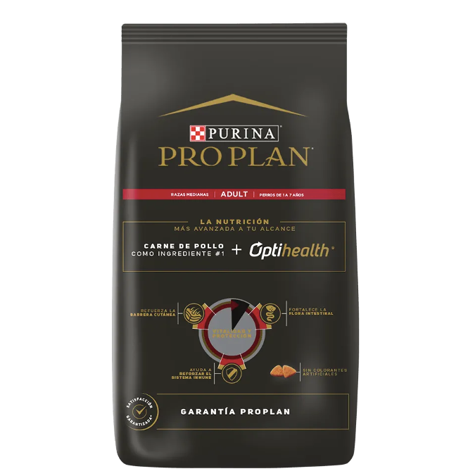 Pro Plan OptiHealth Adulto Razas Medianas