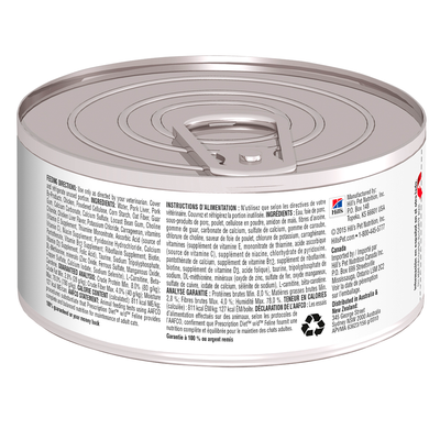 Hill's Prescription Diet w/d Lata 150 gr